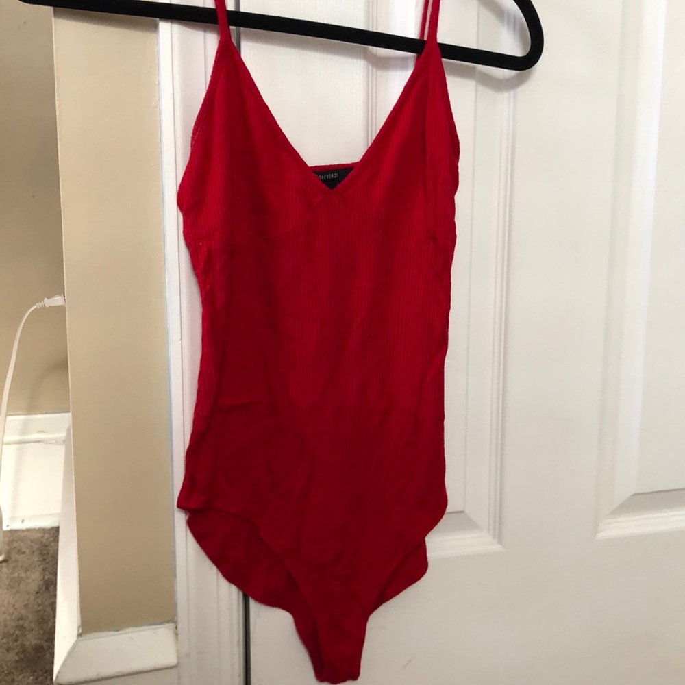 Red Bodysuit